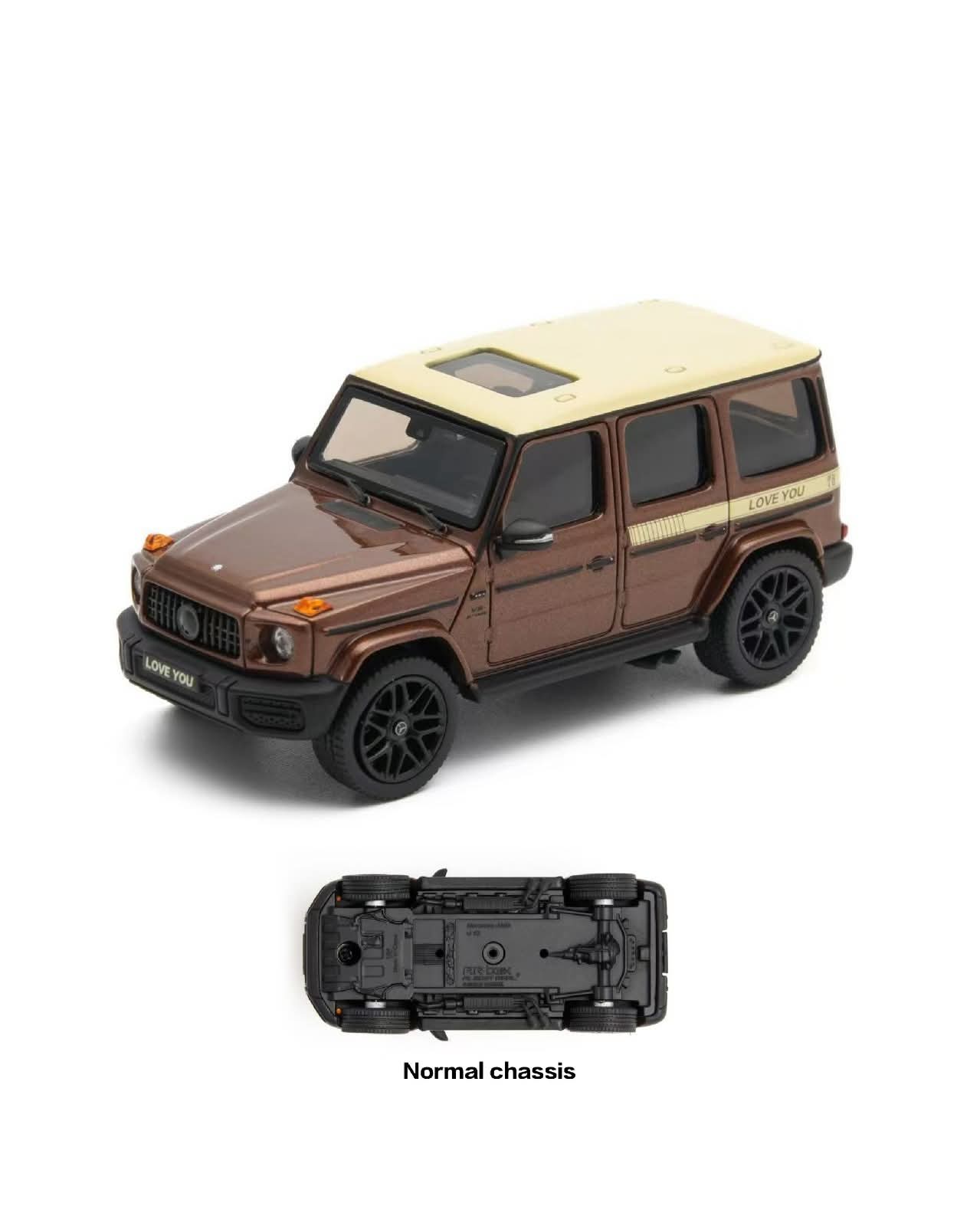 Almost Real Mercedes-AMG G 63 Tyson Yoshi Love You Edition Cool Car Show 2026 1/64 Diecast
