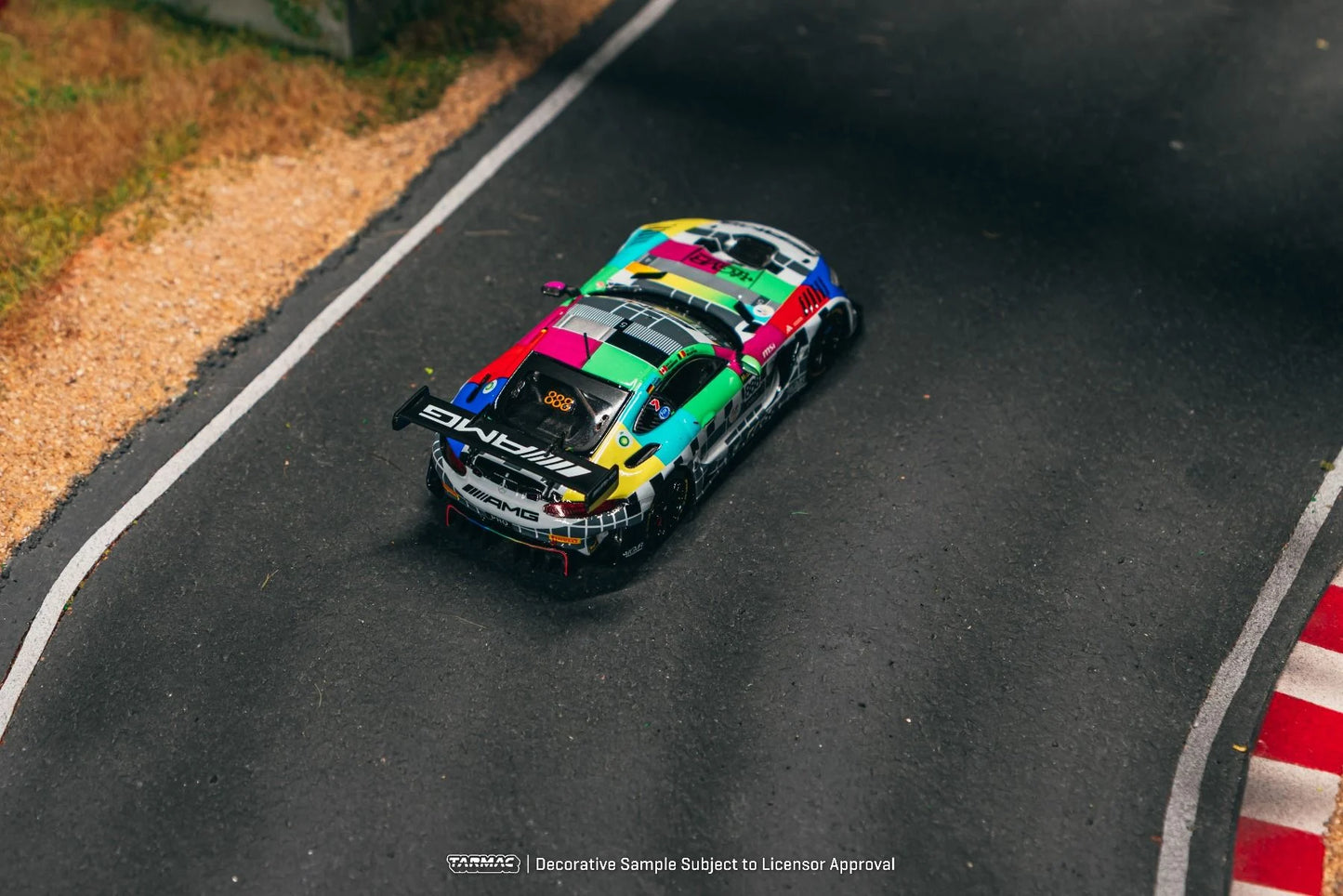 Tarmac Works Mercedes-AMG GT3 Bathurst 12h 2025 GruppeM Racing Maro Engel - Mikaël Grenier - Maxime Martin T64-062-25BH888 1/64 Diecast