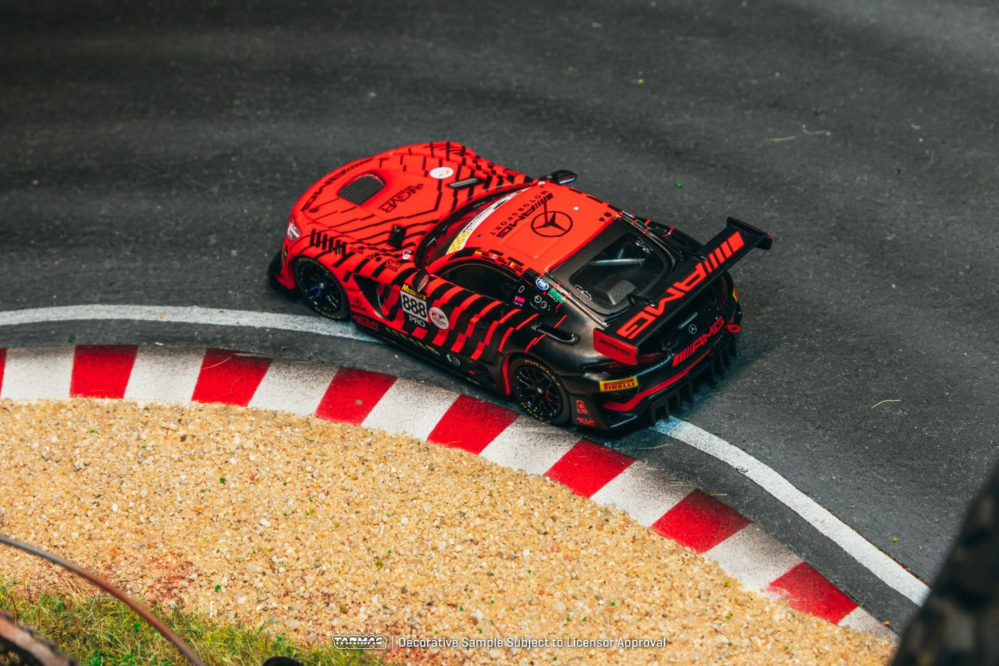 [Pre-Order] Tarmac Works Mercedes-AMG GT3 Bathurst 12h 2026 Winner Maro Engel - Mikaël Grenier - Maxime Martin T64-062-26BH888 1/64 Diecast