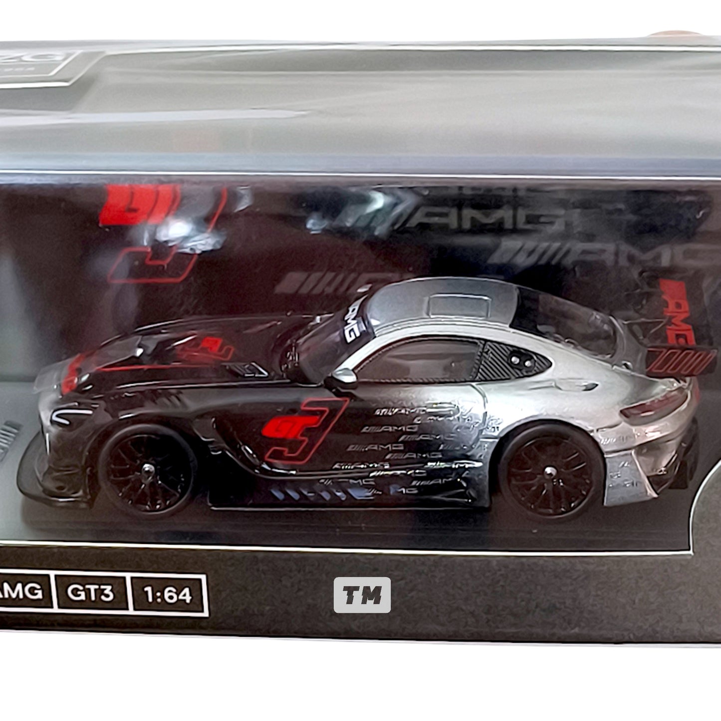 Kilo Works Mercedes-AMG GT3 EVO II Presentation Black 114600005 1/64 Diecast