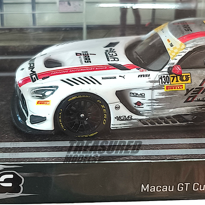 Tarmac Works Mercedes-AMG GT3 Macau GP Cup - FIA World Cup 2024 Winner Limited to 1248 Macau GP Exclusive 1/64 Diecast