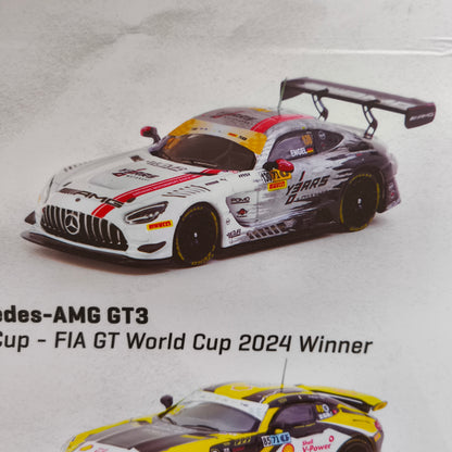 Tarmac Works Mercedes-AMG GT3 Macau GP Cup - FIA World Cup 2024 Winner Limited to 1248 Macau GP Exclusive 1/64 Diecast