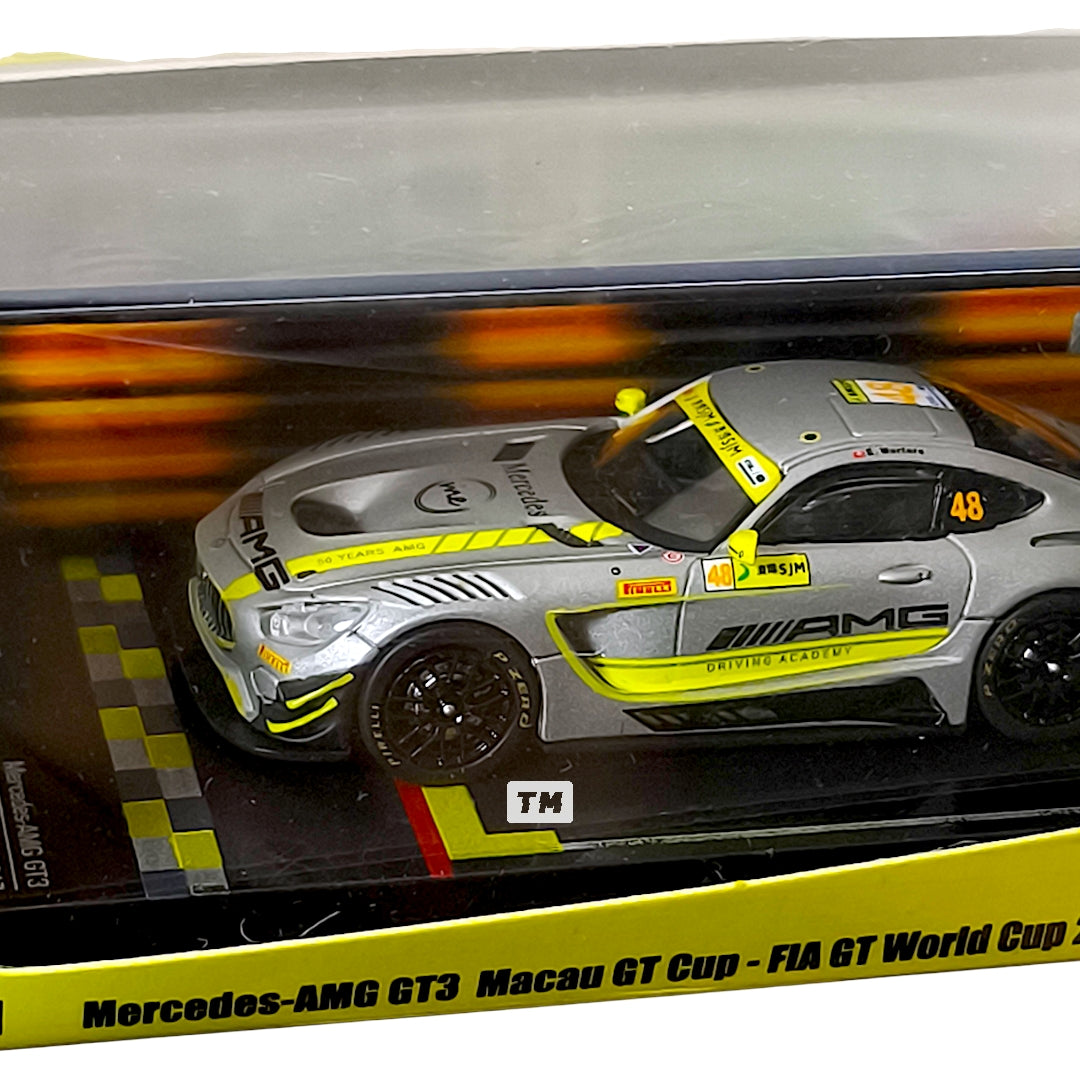 Tarmac Works Mercedes-AMG GT3 Macau GT Cup 2017 Edoardo Mortara T64-008-MGP17MOR 1/64 Diecast