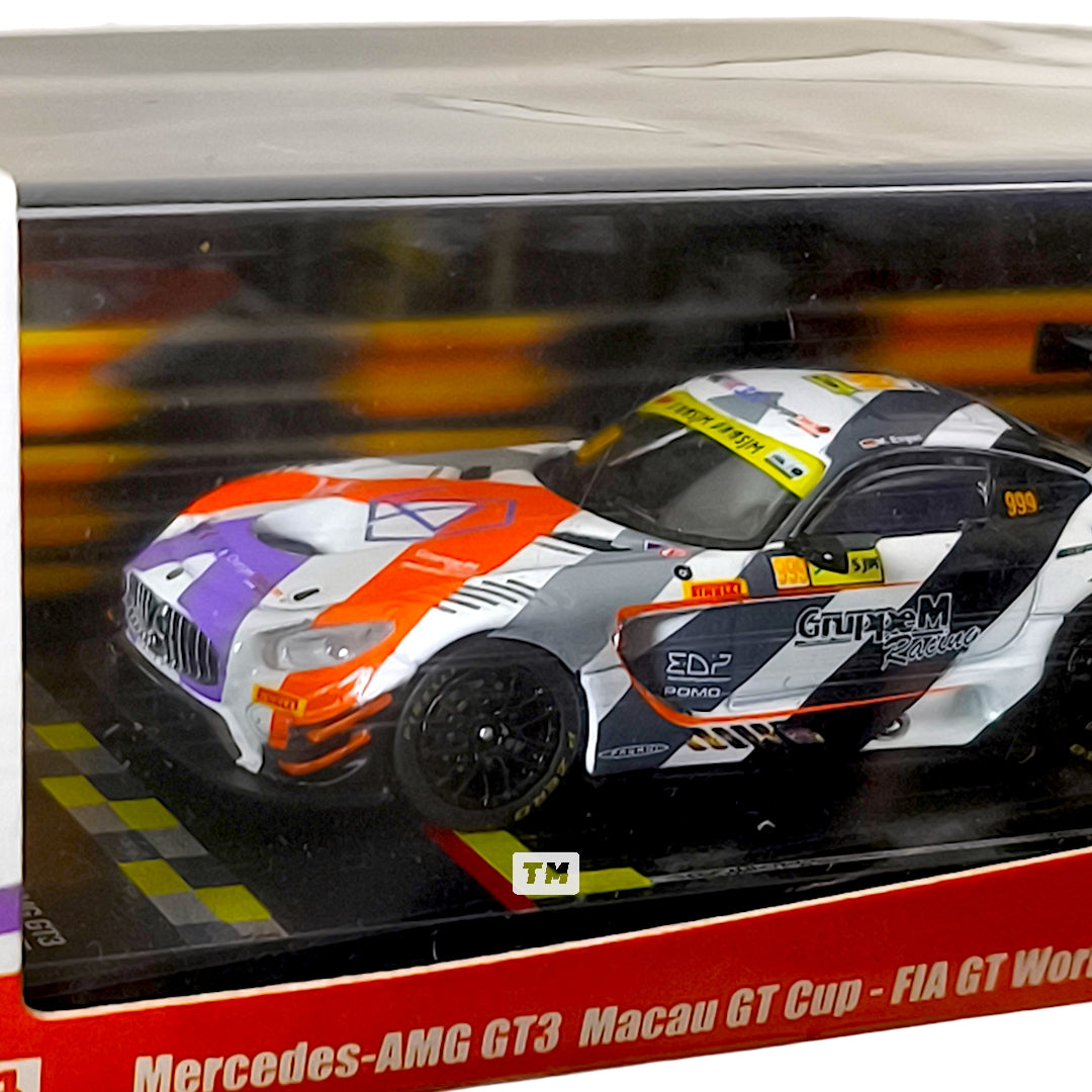 Tarmac Works Mercedes-AMG GT3 Macau GT Cup 2017 Maro Engel T64-008-MGP17ENG 1/64 Diecast