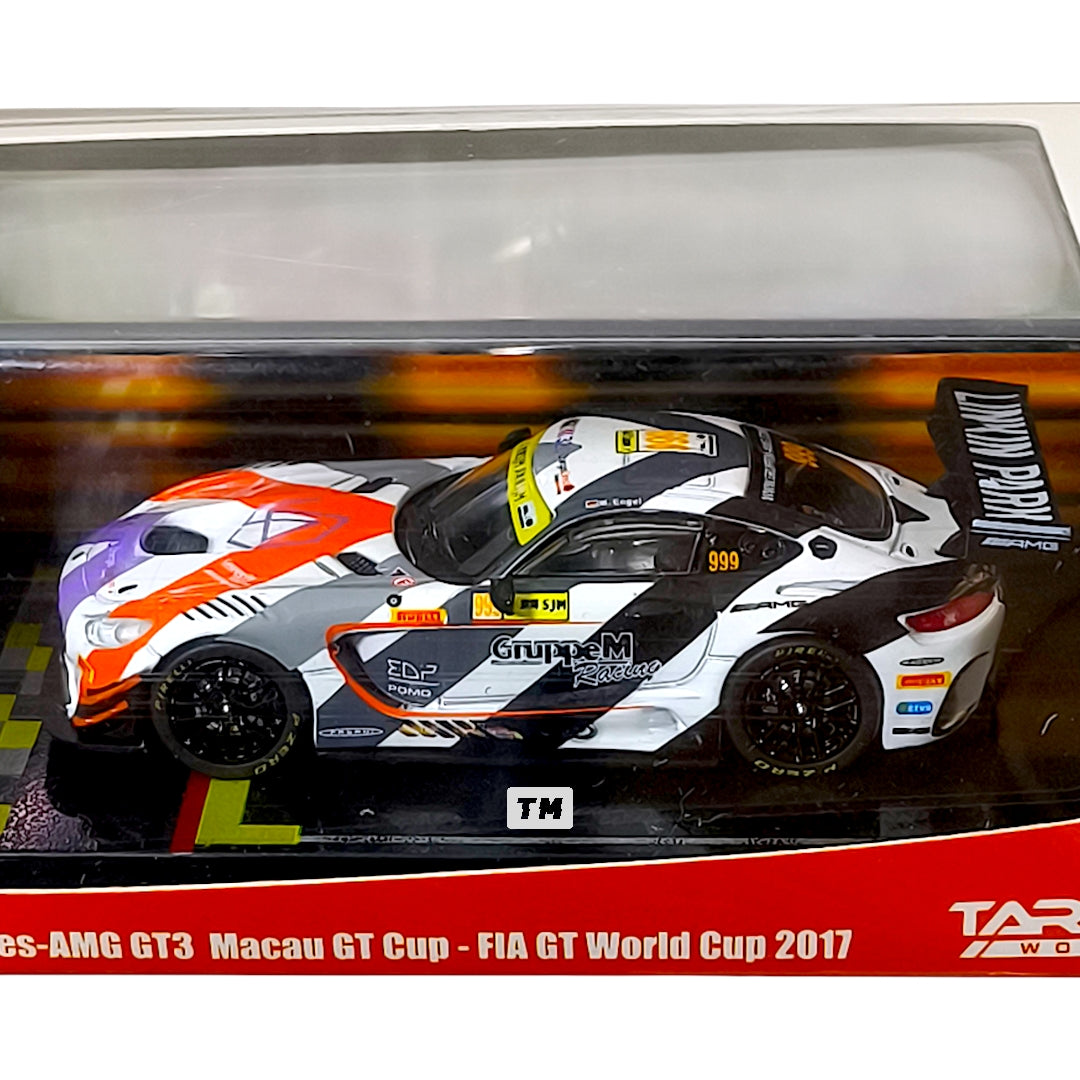 Tarmac Works Mercedes-AMG GT3 Macau GT Cup 2017 Maro Engel T64-008-MGP17ENG 1/64 Diecast