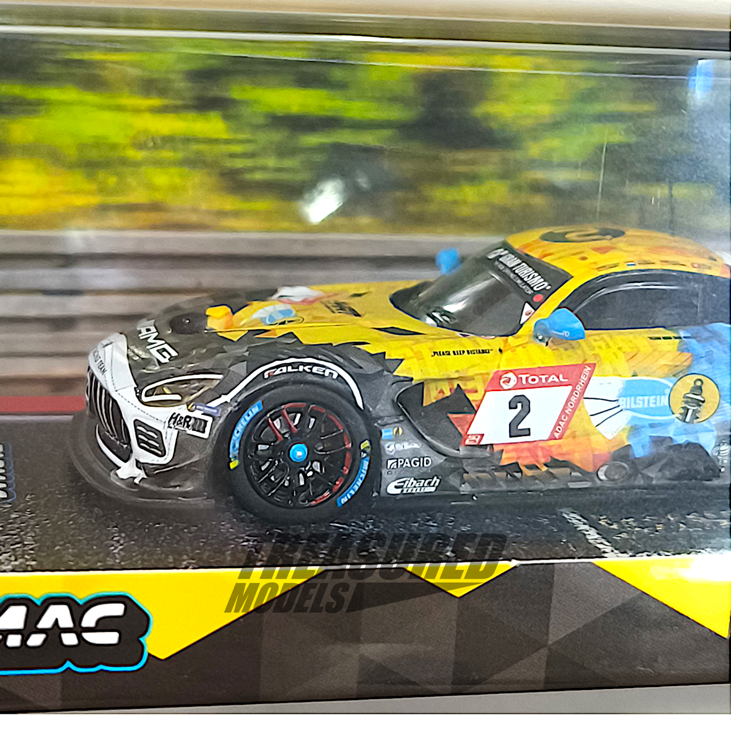 Tarmac Works Mercedes-AMG GT3 Nurburgring 24h 2020 T64-062-20NUR02 1/64 Diecast