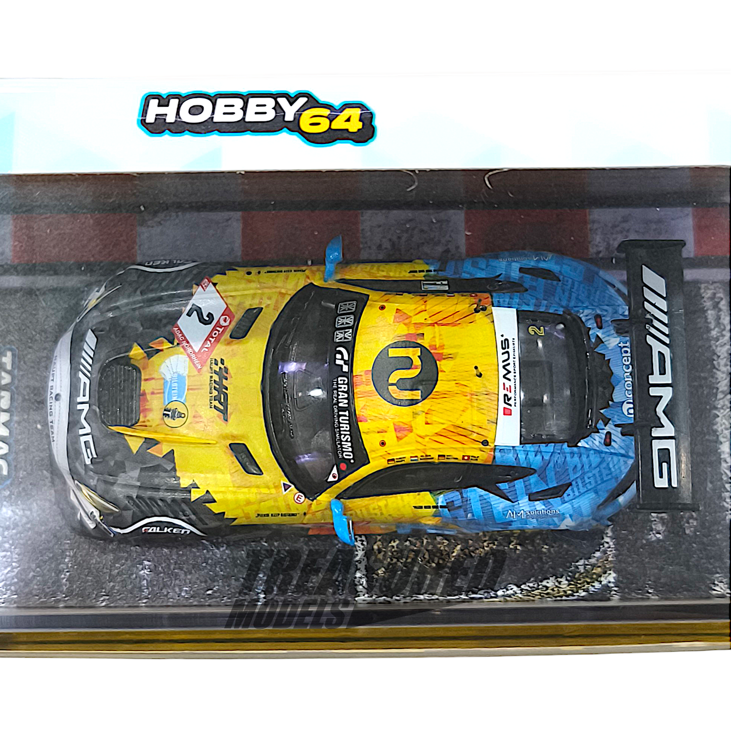 Tarmac Works Mercedes-AMG GT3 Nurburgring 24h 2020 T64-062-20NUR02 1/64 Diecast