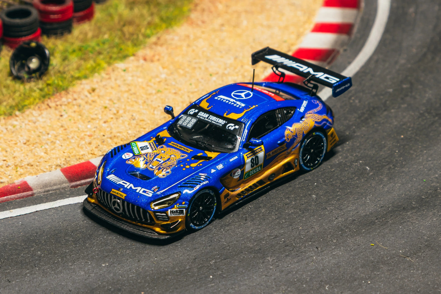 Tarmac Works Mercedes-AMG GT3 Nürburgring Rennen 24h 2026 T64-062-26NUR80 1/64 Diecast
