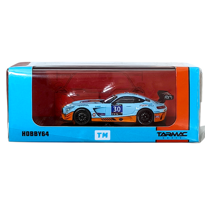 Tarmac Works Mercedes-AMG GT3 Paul Ricards 24h 2016 2nd Place T64-008-GULF 1/64 Diecast