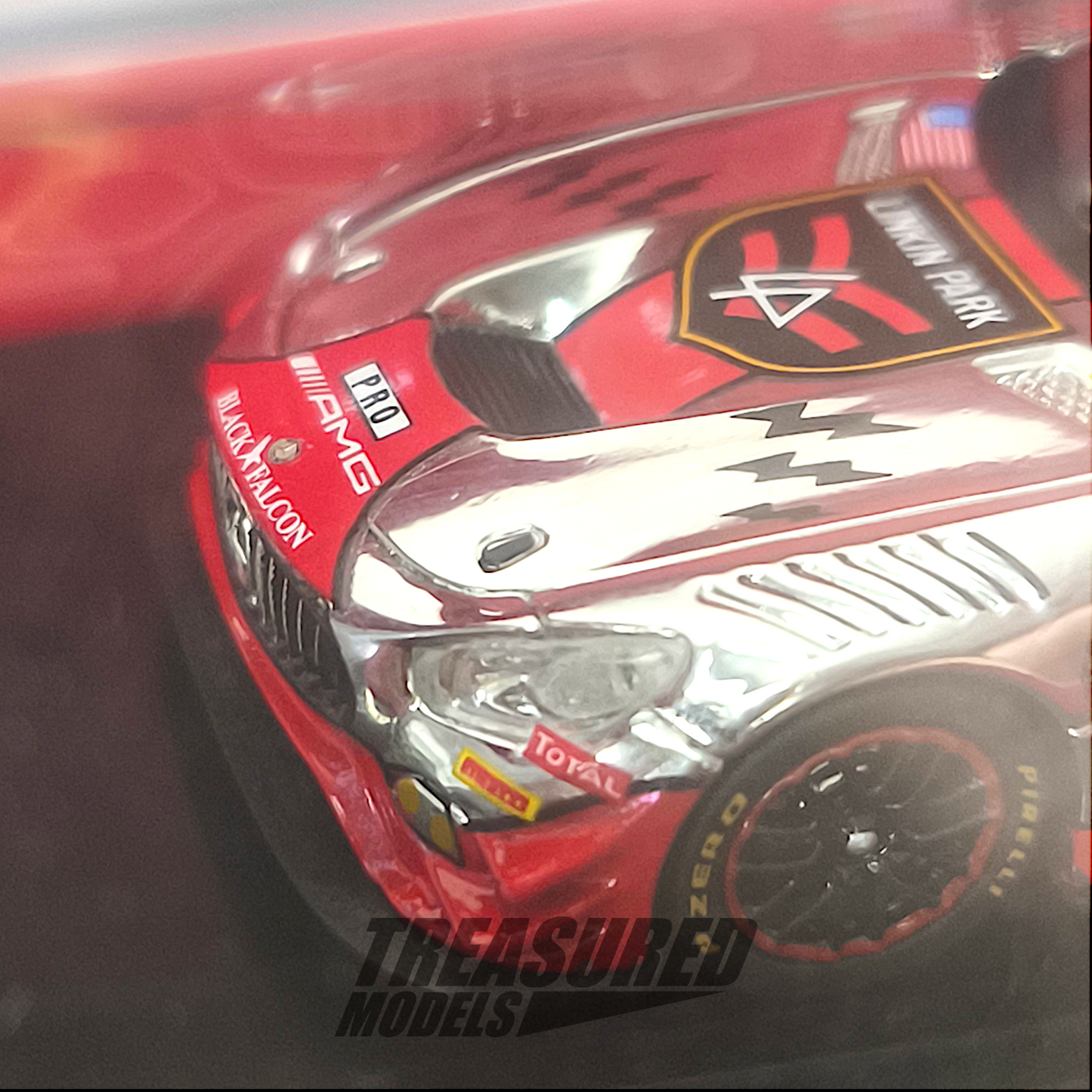 Tarmac Works Mercedes-AMG GT3 Spa 24h 2016 Linkin Park T64-008-BF03 1/64 Diecast