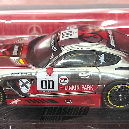 Tarmac Works Mercedes-AMG GT3 Spa 24h 2016 Linkin Park T64-008-BF03 1/64 Diecast