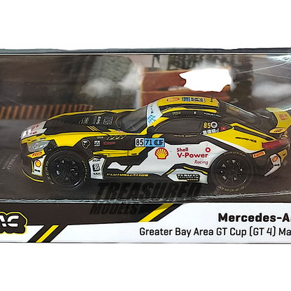 Tarmac Works Mercedes-AMG GT4 Greater Bay Area GT Cup GT4 Macau 2024 Event Exclusive 1/64 Diecast