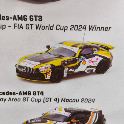 Tarmac Works Mercedes-AMG GT4 Greater Bay Area GT Cup GT4 Macau 2024 Event Exclusive 1/64 Diecast