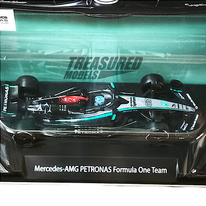Hot Wheels Mercedes-AMG Petronas Formula One Team #63 George Russell 2025 Premium 1/64 Diecast