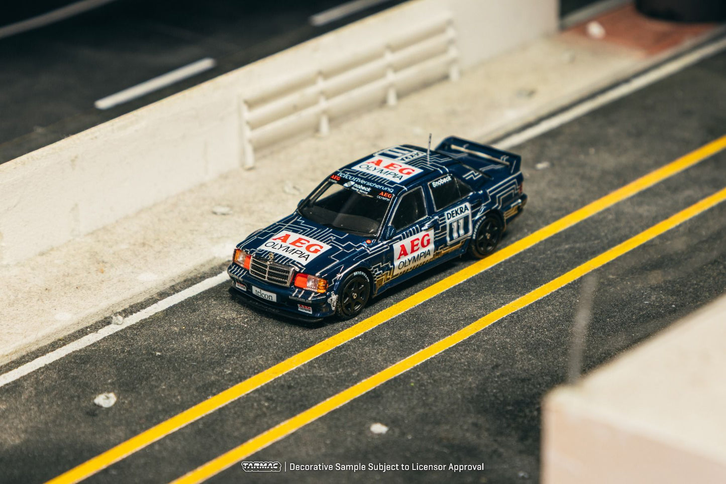 Tarmac Works Mercedes-Benz 190 E 2.5-16 EVO 1 DTM 1989 Dany Snobeck T64G-057-89DTM11 1/64 Diecast