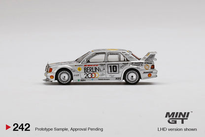 Mini GT Mercedes-Benz 190E 2.5-16 Evolution II 10 Berlin 1992 Guia Race of Macau MGT00242 1/64 Die Cast