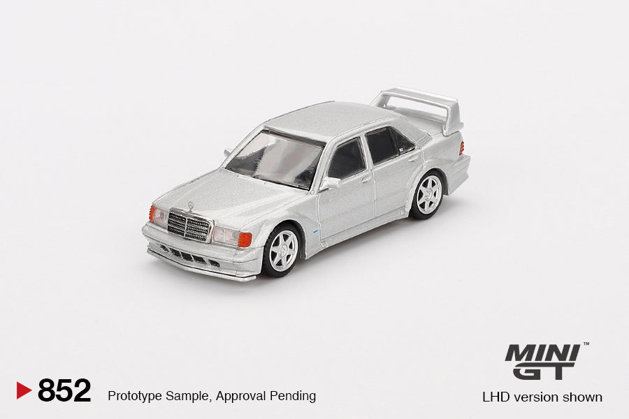 Mini GT Mercedes-Benz 190E 2.5-16 Evolution II Astral Silver MGT00852 1/64 Diecast