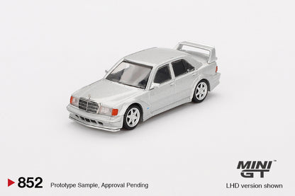 Mini GT Mercedes-Benz 190E 2.5-16 Evolution II Astral Silver MGT00852 1/64 Diecast