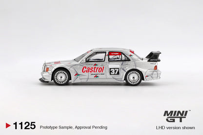 *Pre-Order* Mini GT Mercedes-Benz 190E 2.5-16 Evolution II #37 1995 SE Asia Touring Car Championship Blister Packaging MGT01125 1/64 Die Cast