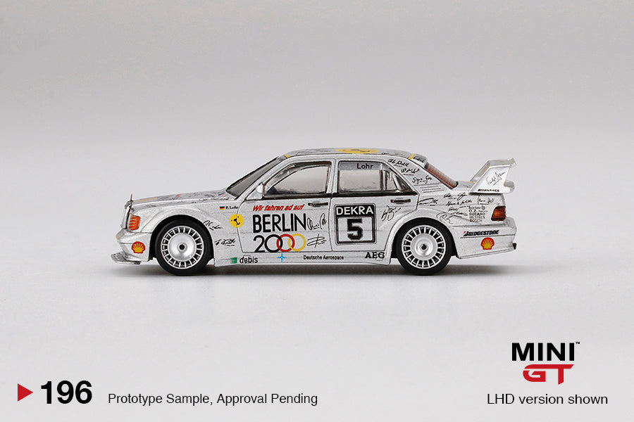 Mini GT Mercedes-Benz 190E 2.5-16 Evolution II #5 MGT00196 1/64 Diecast