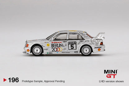 Mini GT Mercedes-Benz 190E 2.5-16 Evolution II #5 MGT00196 1/64 Diecast