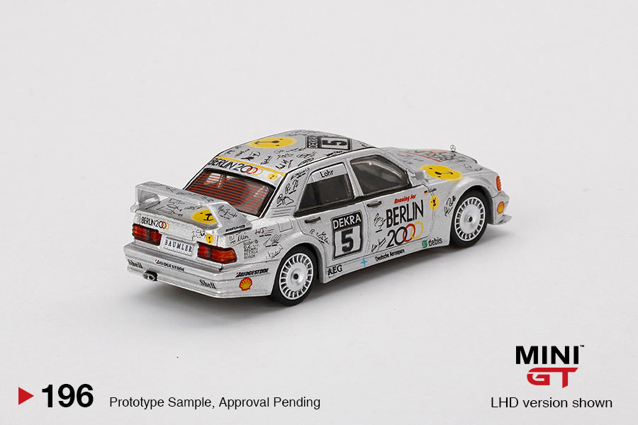 Mini GT Mercedes-Benz 190E 2.5-16 Evolution II #5 MGT00196 1/64 Diecast
