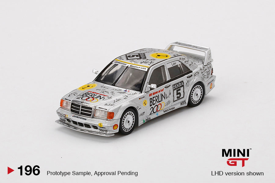 Mini GT Mercedes-Benz 190E 2.5-16 Evolution II #5 MGT00196 1/64 Diecast