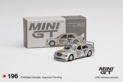 Mini GT Mercedes-Benz 190E 2.5-16 Evolution II #5 MGT00196 1/64 Diecast