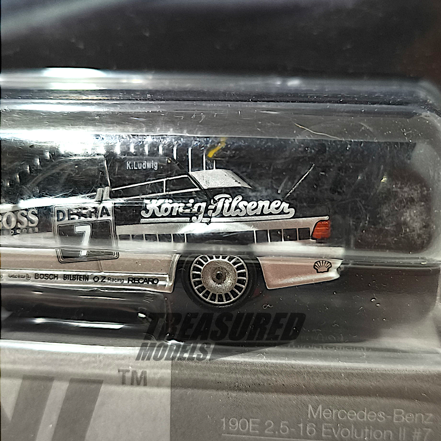 Mini GT Mercedes-Benz 190E 2.5-16 Evolution II #7 AMG-Mercedes 1990 DTM Blister Packaging MGT00312 1/64 Diecast