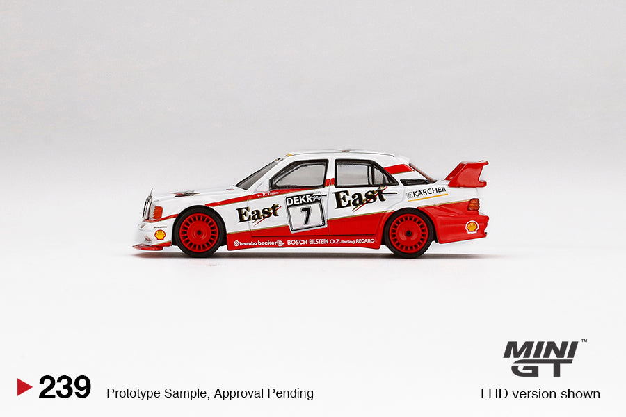 Mini GT Mercedes-Benz 190E 2.5-16 Evolution II #7 MGT00239 1/64 Diecast