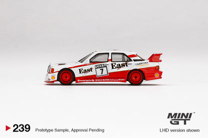 Mini GT Mercedes-Benz 190E 2.5-16 Evolution II #7 MGT00239 1/64 Diecast