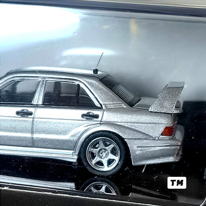 Inno64 Mercedes-Benz 190E Silver IN64-190E-SIL 1/64 Diecast