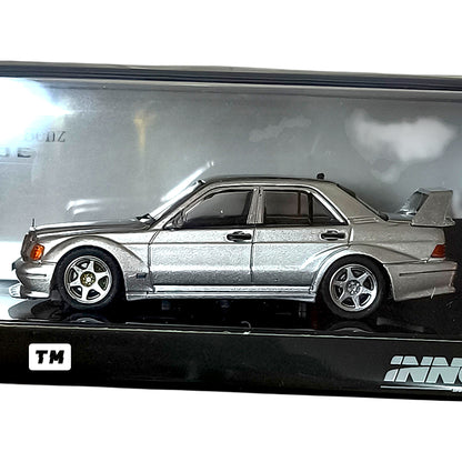 Inno64 Mercedes-Benz 190E Silver IN64-190E-SIL 1/64 Diecast