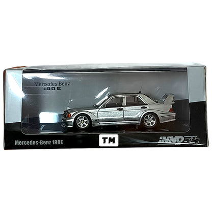Inno64 Mercedes-Benz 190E Silver IN64-190E-SIL 1/64 Diecast
