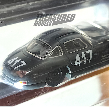 Hot Wheels Mercedes-Benz 300 SL Graphite Gray 2023 Premium Elite 64 1/64 Die Cast