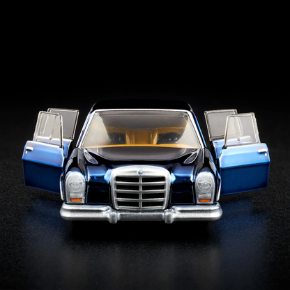 *Pre-Order* Hot Wheels Mercedes-Benz 600 Spectraflame Steel Blue 2025 Premium RLC 1/64 Die Cast