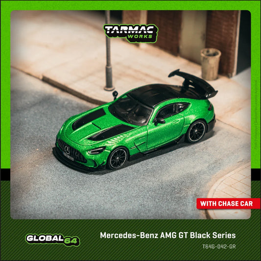 Tarmac Works Mercedes-Benz AMG GT Black Series Green T64G-042-GR 1/64 Diecast