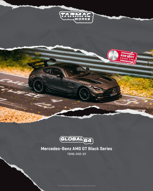 Tamrac Works Mercedes-Benz AMG GT Black Series Grey T64G-042-GY 1/64 Diecast