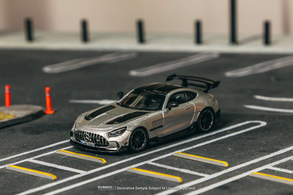 Tarmac Works Mercedes-Benz AMG GT Black Series Silver Metallic T64G-042-SL 1/64 Die CAst