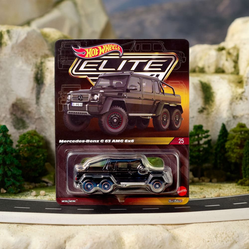 Hot Wheels Mercedes-Benz G 63 AMG 6x6 Elite 64 1/64 Diecast