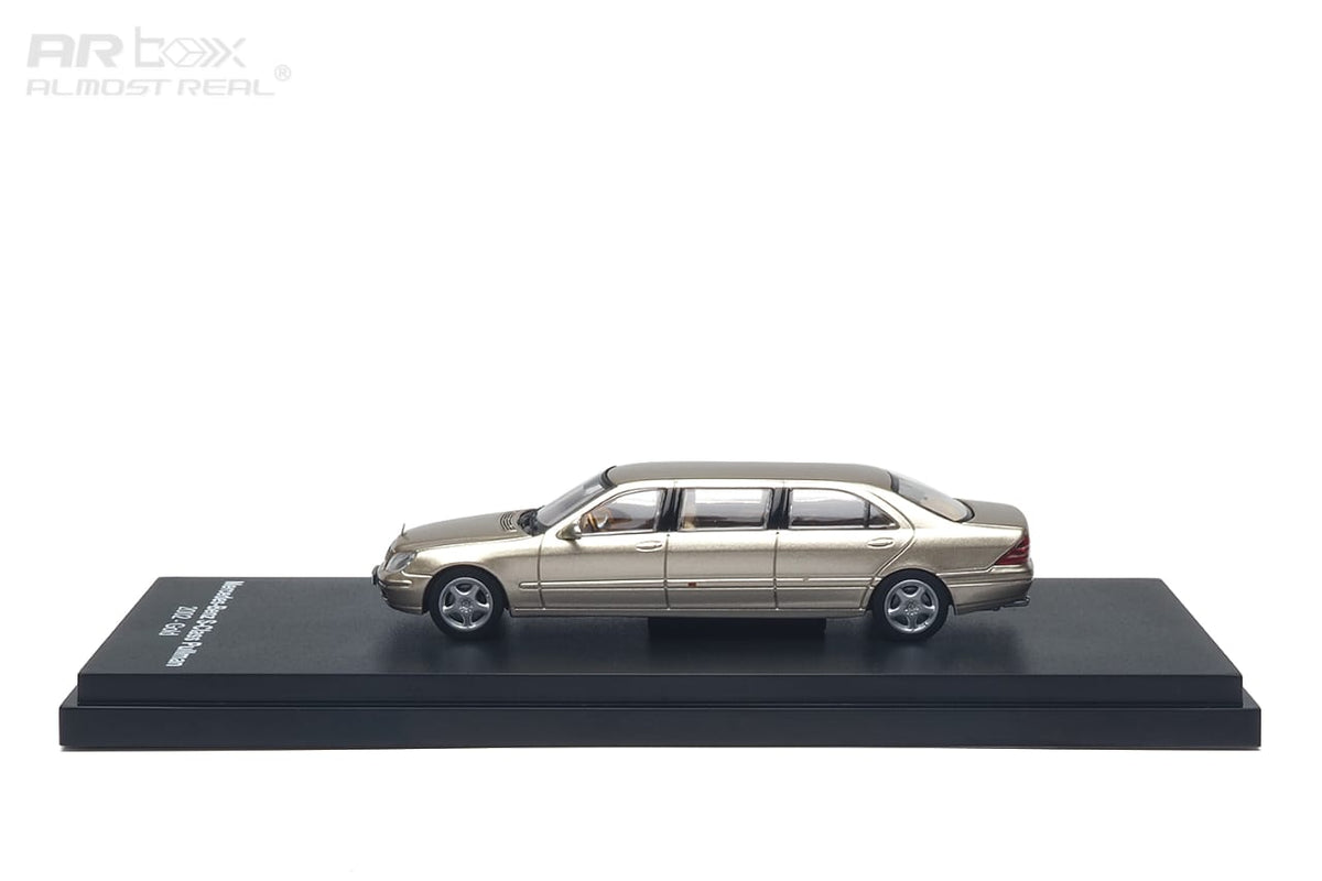[Pre-Order] Almost Real AR Box Mercedes-Benz S600 Pullman 2022 Gold 620412001 1/64 Diecast