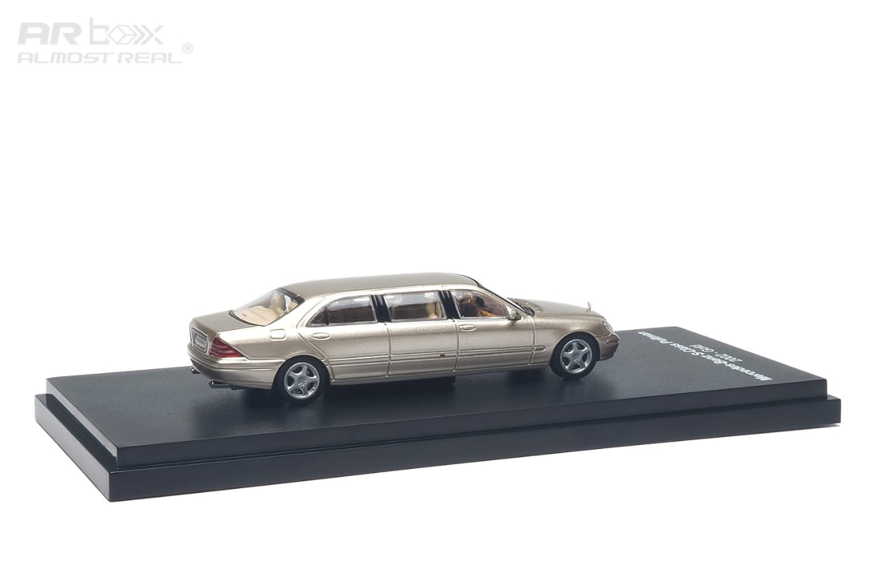 [Pre-Order] Almost Real AR Box Mercedes-Benz S600 Pullman 2022 Gold 620412001 1/64 Diecast