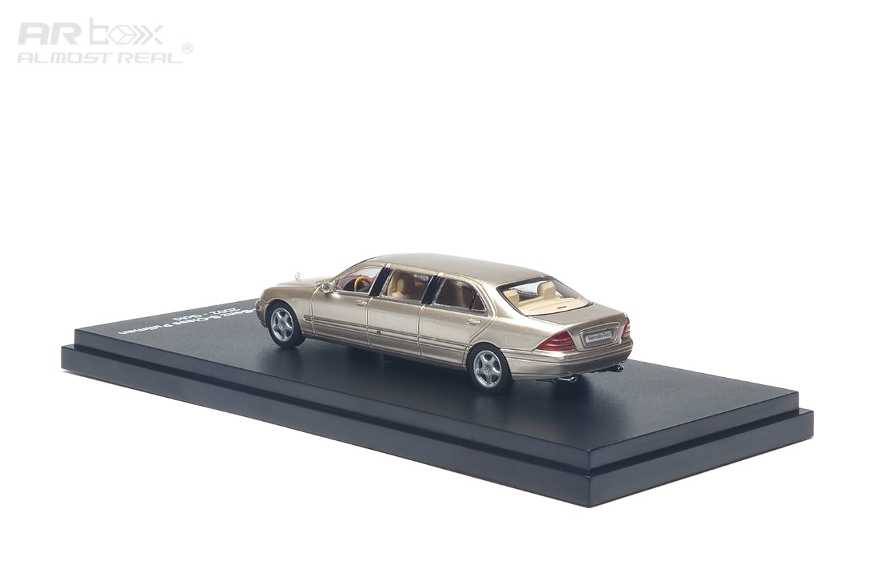 [Pre-Order] Almost Real AR Box Mercedes-Benz S600 Pullman 2022 Gold 620412001 1/64 Diecast