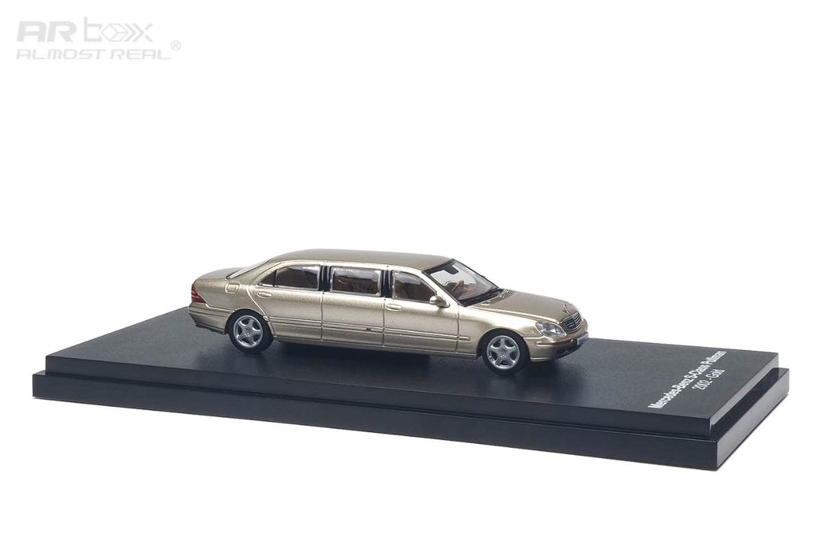 [Pre-Order] Almost Real AR Box Mercedes-Benz S600 Pullman 2022 Gold 620412001 1/64 Diecast