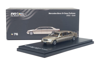 [Pre-Order] Almost Real AR Box Mercedes-Benz S600 Pullman 2022 Gold 620412001 1/64 Diecast