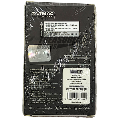 Tarmac Works Mercedes-Benz SLS AMG Coupe Black Series Black Metallic Special Edition 1/64 Diecast