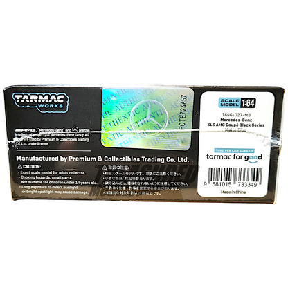 Tarmac Works Mercedes-Benz SLS AMG Coupe Black Series Matte Blue T64G-027-MB 1/64 Diecast