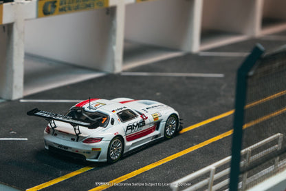 Tarmac Works Mercedes-Benz SLS AMG GT3 Macau GT Cup - FIA GT World Cup 2015 Winner Maro Engel w/ Tarmac Cards T64-087-15MGP01 1/64 Diecast