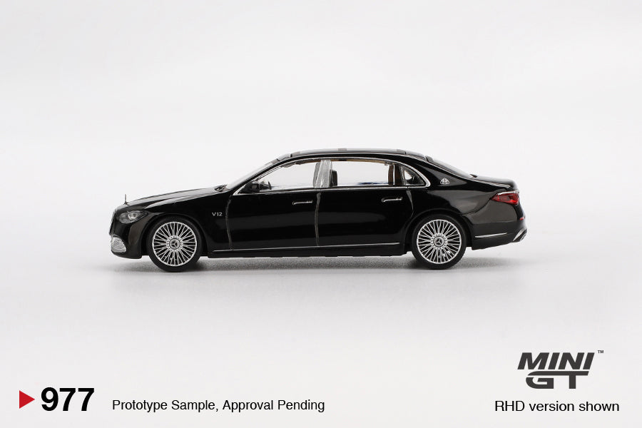 Mini GT Mercedes-Maybach S 680 Black MGT00977 1/64 Diecast