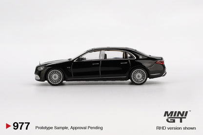 Mini GT Mercedes-Maybach S 680 Black MGT00977 1/64 Diecast